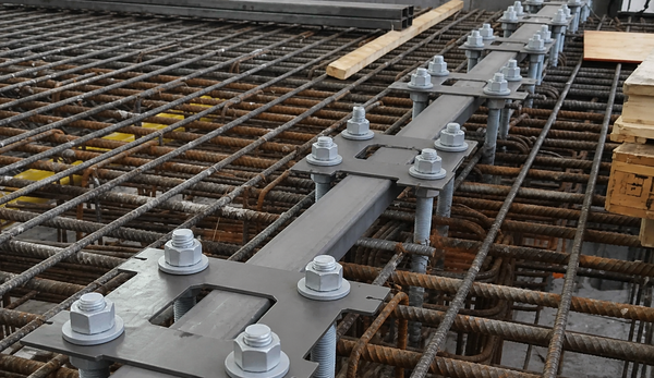 PEMB Foundation, Fort Worth: Pre-Pour Bolt Layout and Post-Pour Verification Survey